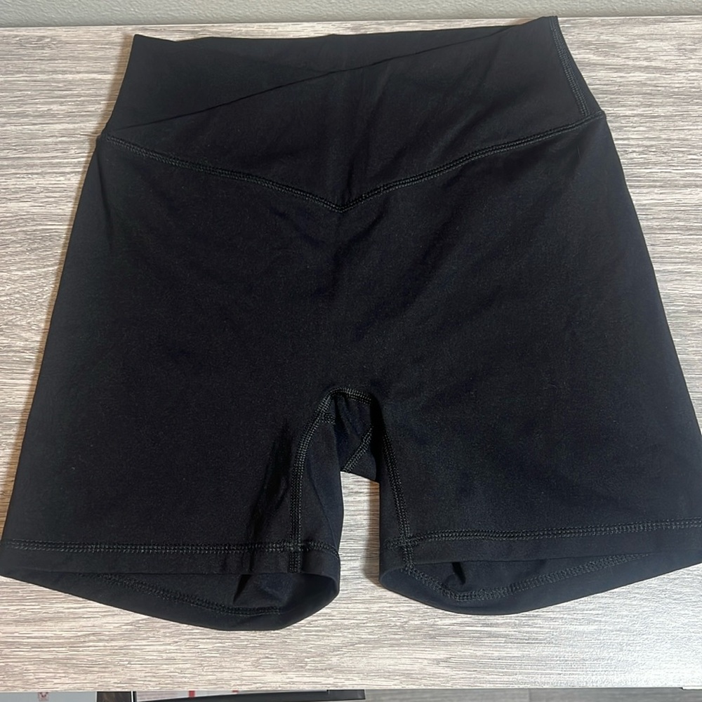 Paragon Black High Rise Biker Athletic Shorts XS